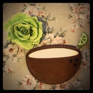 Coconut wallet/card holder